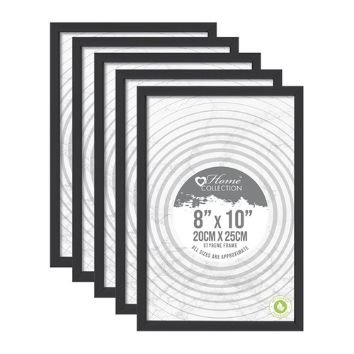 Black styrene picture - 10",