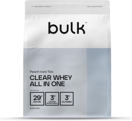 Bulk clear whey - in, one