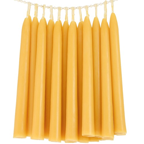 Pack beeswax taper - 24,
